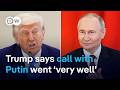 Trump Russia And Ukraine To Immediately Start Ceasefire Negotiations DW News