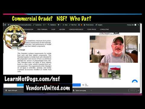 Commercial Equipment? NSF? Won't Stop You!