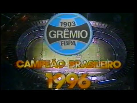 Final Brasileiro 96 - Grêmio 2x0 Portuguesa (versão Globo com pré jogo)