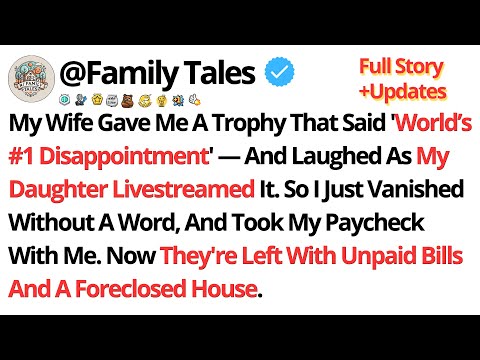 My Wife Gave Me A Trophy That Said 'World’s #1 Disappointment' — And Laughed As My Daughter…