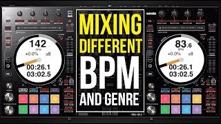 MIXING DIFFERENT BPM AND GENRE - 5 TOP BPM TRANSITIONS