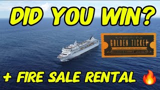 And the winner is.... | Fire Sale Rental | Villa Vie Odyssey World Cruise | Ep 99