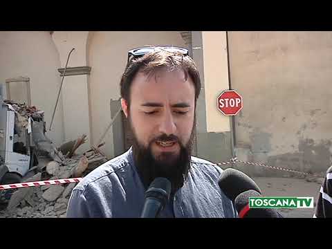 2018-06-05 CARMIGNANO - PIEVE DISTRUTTA DA CAMION ALIA, CONDUCENTE INDAGATO