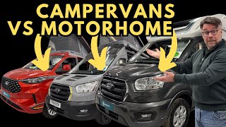 Small Camper vs Big Campervan vs Motorhome : Which Is BEST?