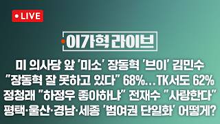 [LIVE/JTBC 뉴스] 이가혁 라이브 – 미국 간 장동혁…당내 일부 여행 화보 찍나 // 정청래 하정우 좋아하나 전재수 사랑한다  (26.4.15)