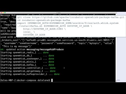 Building providers for OpenWhisk
