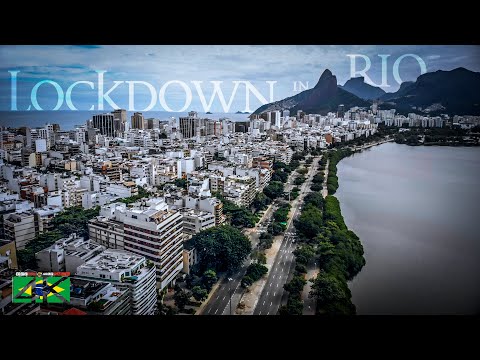 【4K】Lockdown in Rio de Janeiro - BRAZIL | April 19, 2020 | Cinematic Wolf Aerial™ Drone Film