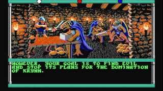 Champions of Krynn (MS-DOS) Intro und Gameplay