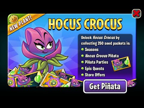 Plants Vs Zombies 2 Arena S24 Finale Week 155 Over 19.5 Mill No Premium Loadout (Hocus Crocus)
