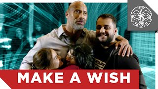 The Rock’s Make a Wish Surprise