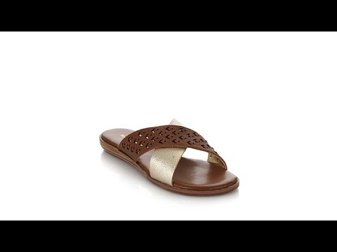 Matt Bernson Leather Comfort Slide