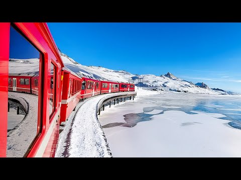 Fahrt mit dem schönsten Zug der Welt - Bernina Express | Italien bis Schweiz