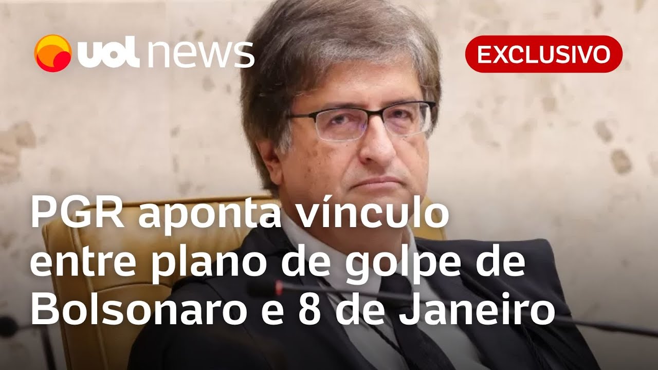 PGR aponta pela primeira vez vínculo entre plano de golpe bolsonarista e o 8 de janeiro