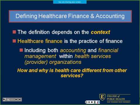 Thumbnail for HSMP 5050-Spring 2017 Introduction to Healthcare Finance by Jennifer Hunt