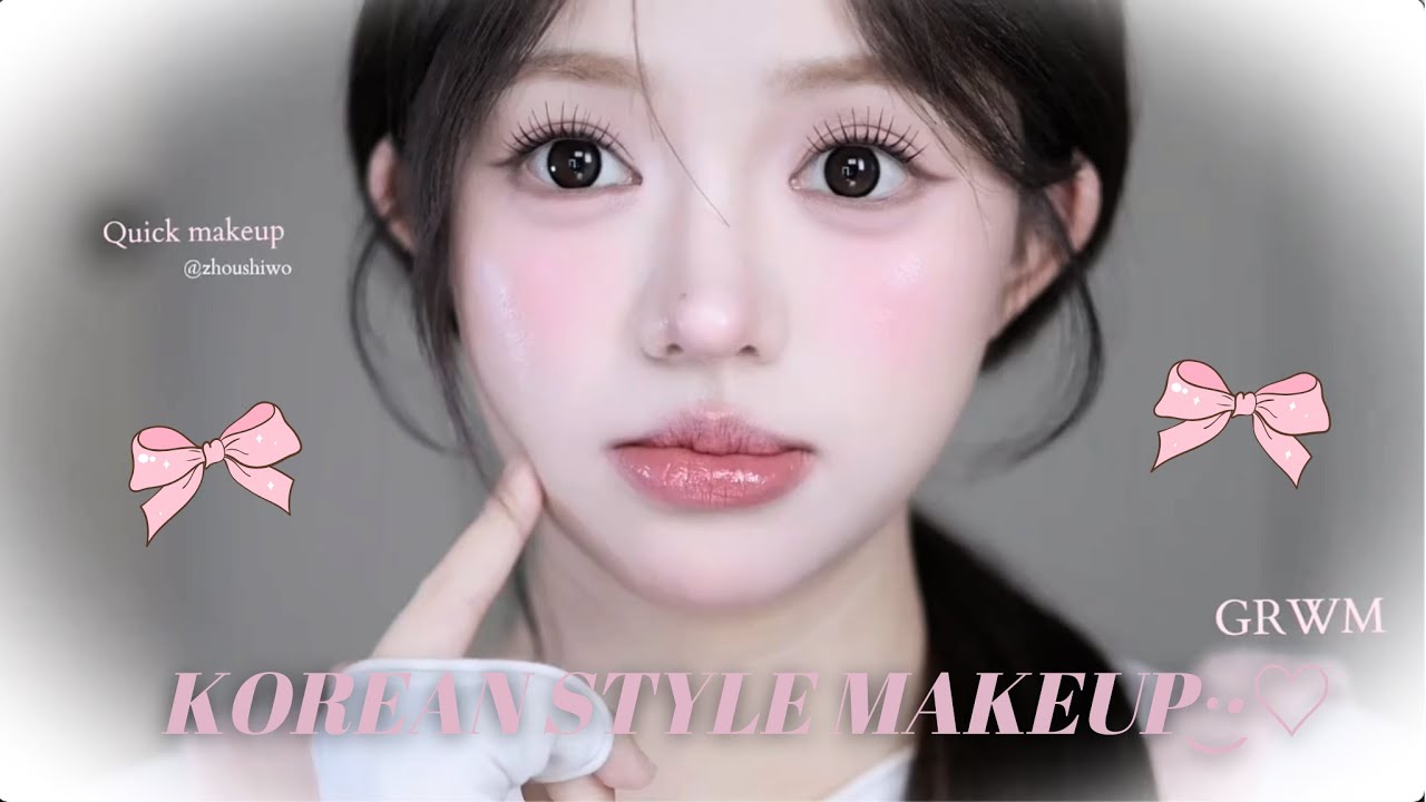 Korean Soft Girl Makeup ˚₊✧🎀 Too Cute Not To Try!