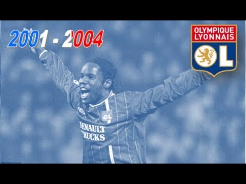 PÉGUY LUYINDULA ○ OLYMPIQUE LYONNAIS ○ 2001 - 2004 [HD]