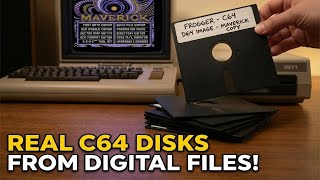 Digital to Physical: Write D64 Images to Real Floppy Disks on C64 Ultimate