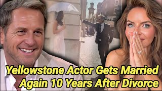 Josh Lucas Marries Meteorologist Brianna Ruffalo in Vatican City | Yellowstone Actor Married