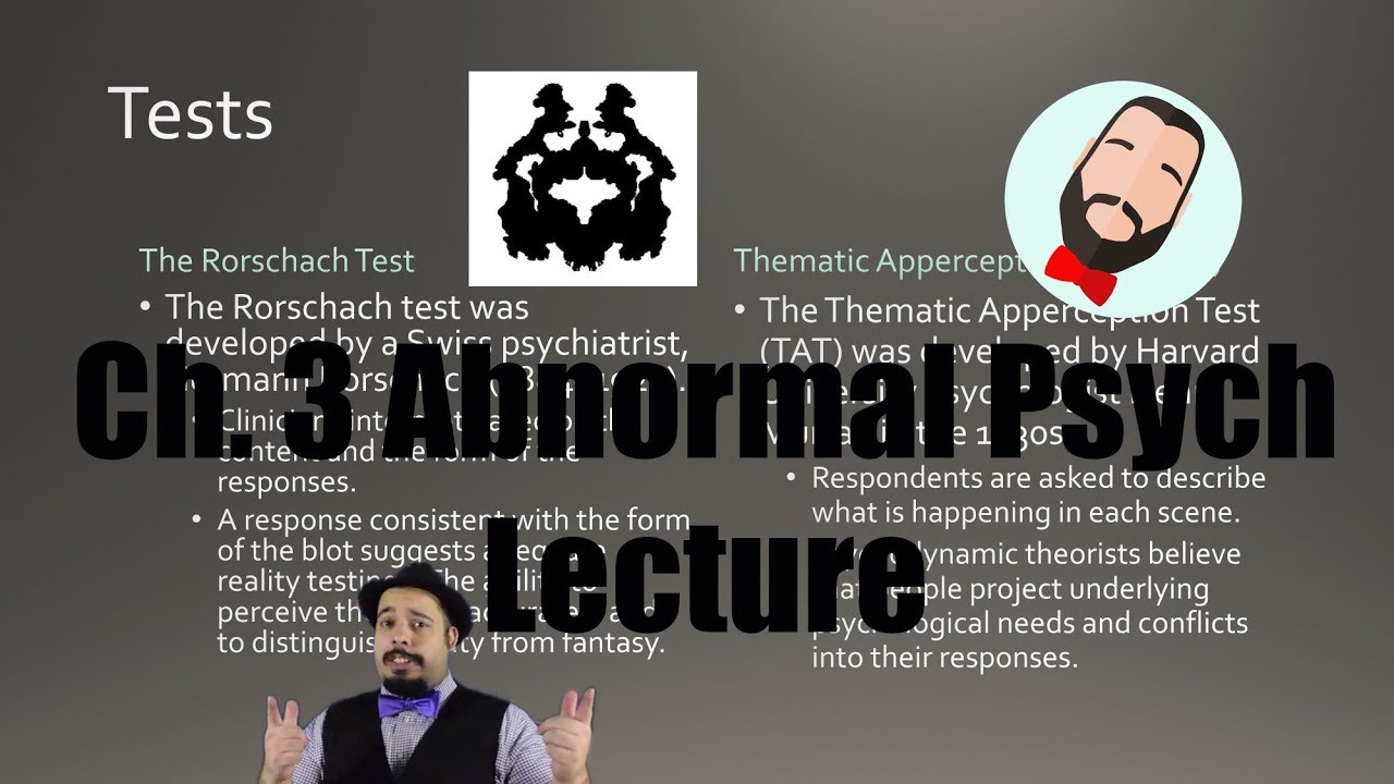 Abnormal Psychology Chapter 3 Lecture