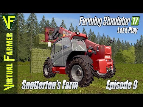 Farming Simulator 2017: - Snetterton's Farm, Episode 9 - Making and Stacking Hay Bales