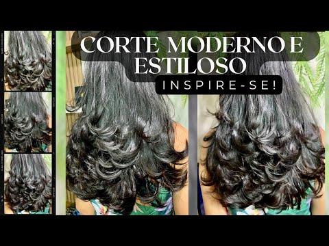 #Corte Repicado #feminino passo a passo #facil para #iniciantes