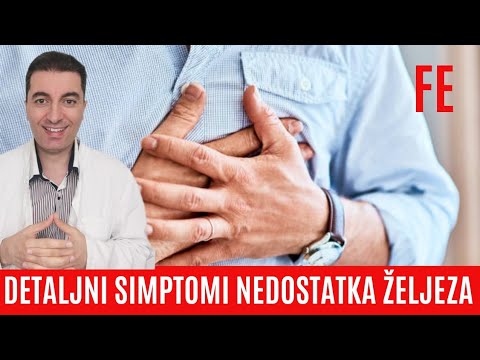 Detaljni simptomi NEDOSTATKA ŽELJEZA U ORGANIZMU