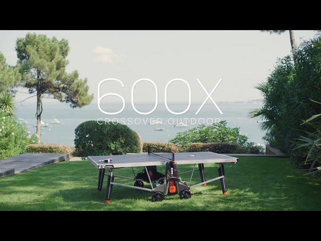 Video teaser for Outdoor ping pong table 600X - Performance range