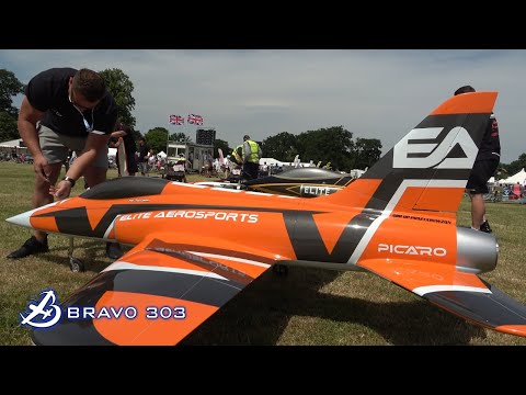 Elite Aerosports Picaro FAST!! RC Jet Plane - Weston Park Model Air Show 2022