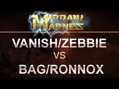 SC2 - MidRank Madness 2017 - ZP v ZZ on Overgrown Facility
