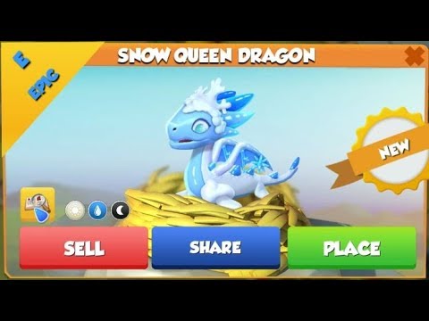 SNOW QUEEN DRAGON Hatching! Clan Quests + Event Prep Begins! - DML #695