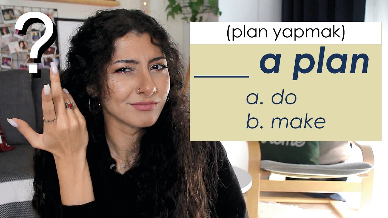 Make ve Do Arasındaki Fark Ne? 🧐 | İngilizcenizi Ölçün! ✏️ | English Collocations 1