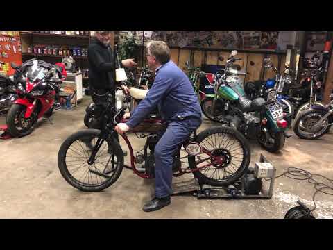 Raleigh Model 15 1927 käynnistys