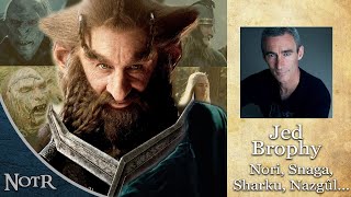 Jed Brophy, actor, The Lord of the Rings & The Hobbit - Interview video