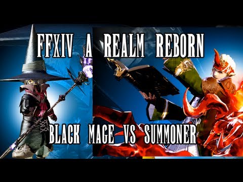 FFXIV ARR: Black Mage vs Summoner (Patch 2.0, Outdated)