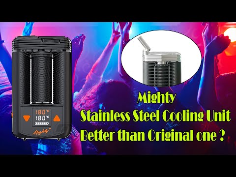 Mighty / Mighty +  Vaporizer Must have accessoriess - Mighty Stainless Steel Cooling Unit