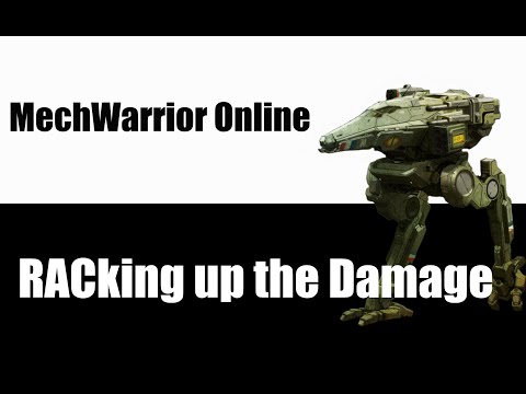 The 1000 Damage RAC5 Raven! RVN-4X Mechwarrior Online