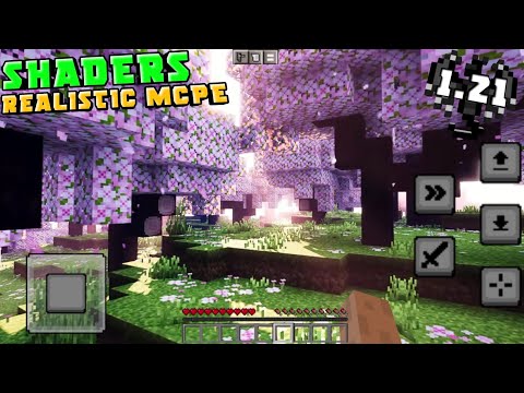 I Tried the Most REALISTIC Shader in Minecraft PE 1.21 – Ultra Graphics!”