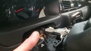 GM Multifunction switch Replacement.  Chevrolet Impala Turn Signal Switch.