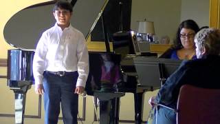 Nathan Cuatro Camaroncitos 2012 Studio B Volunteer Recital