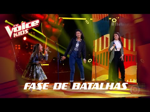 Clara Cintra, Mariane Reis e Marina Duarte cantam 'Ando Meio Desligado' – ‘The Voice Kids’ | 6ª Temp