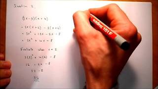 Algebra 1 Worksheet Part 1