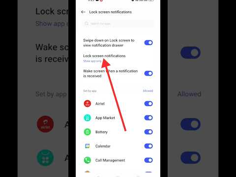 How To Enable Show Notification In Realme Phone #shorts #youtubeshorts #mobile