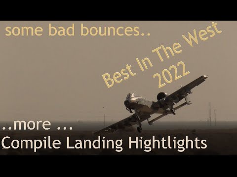 ..More Best #compile #Landings at Best In The West 2022 #buttonwillow #RC #Turbine #Jet | #8HrToGo
