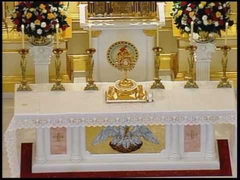 Benediction and Devotions - Luke 11 - 5-13 - Fr. Miguel Marie - 07-25-2010