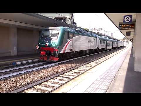 E464 304+8 piano ribassato Trenord - Monza - 31/07/2019