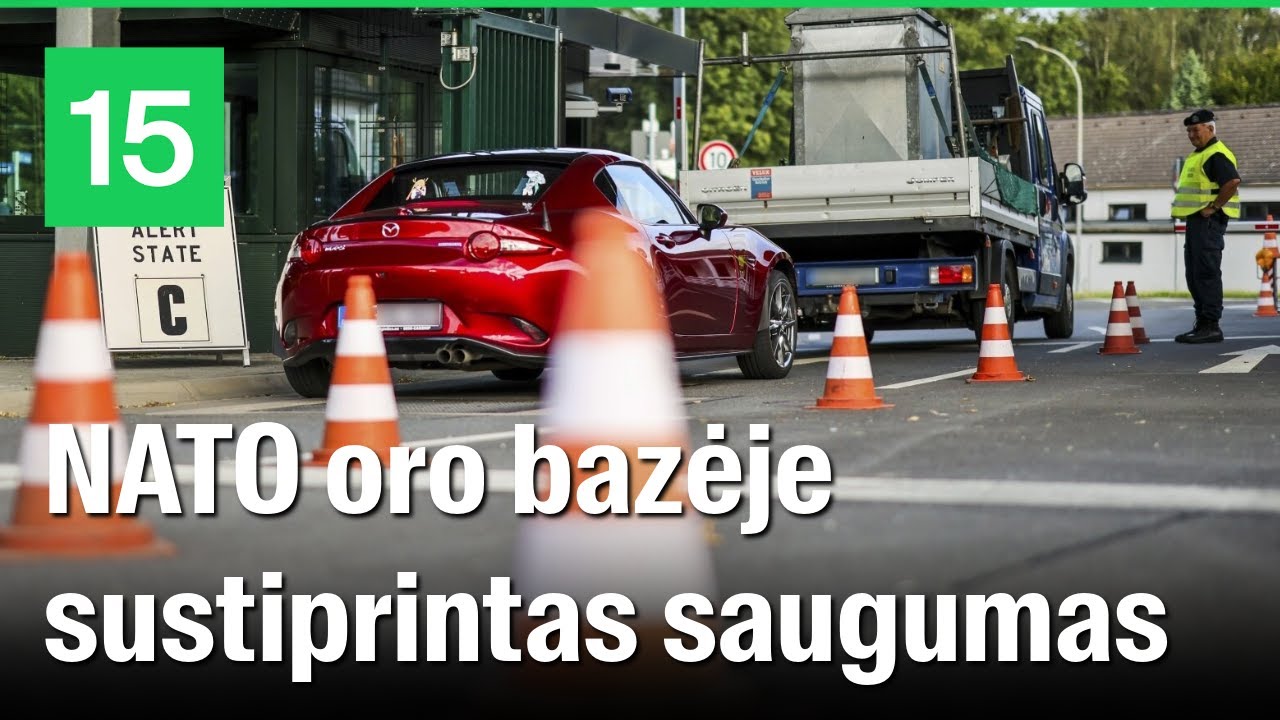 NATO oro bazėje Vokietijoje dėl „potencialios grėsmės“ sustiprintas saugumas