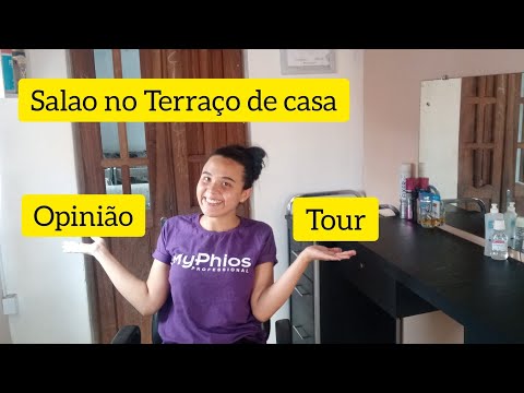 Tour | Salão no Terraço de Casa | Vale a pena?
