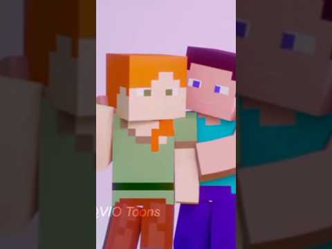 Steve and Alex's Minecraft Dance Craze