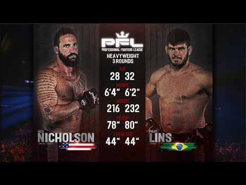 Alex Nicholson vs Philipe Lins full fight