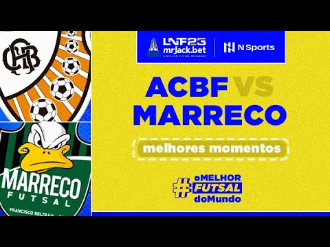 ACBF 3 X 2 MARRECO | MELHORES MOMENTOS | LNF 2023